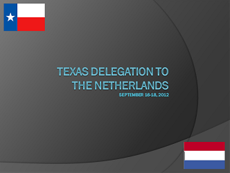  - TX Delegation to The Netherlands